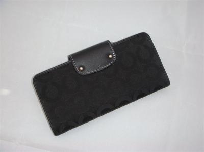 discounted coach wallets - 41986 black